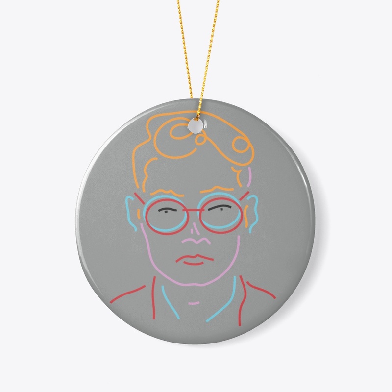 portrait with glasses
