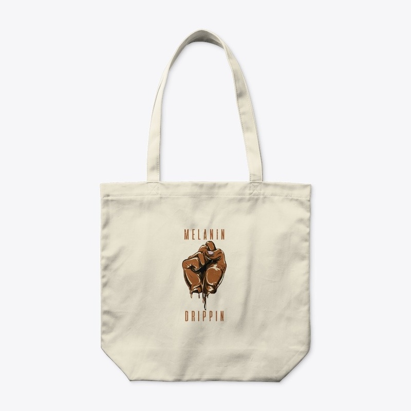 Melanin drippin black empowerment fist