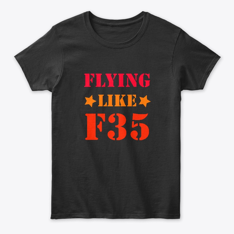 flying like F35
