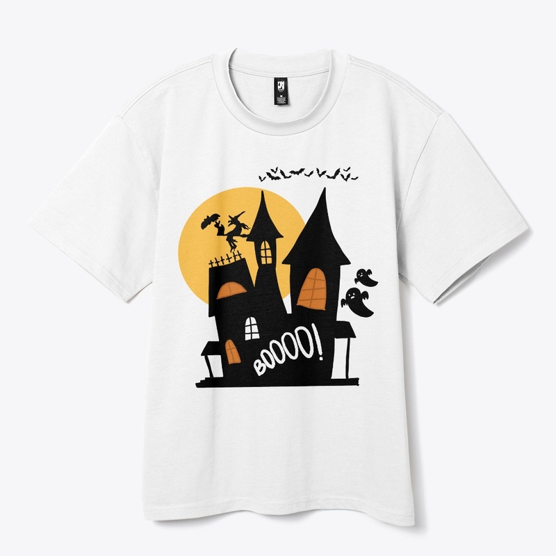 Halloween Oversized Heavy Tee