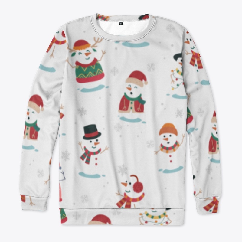 Christmas Snowmen Snowman Pattern