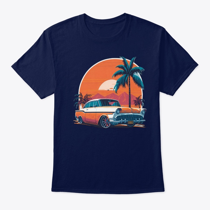 Vintage Vroom: Classic Car t shirt 