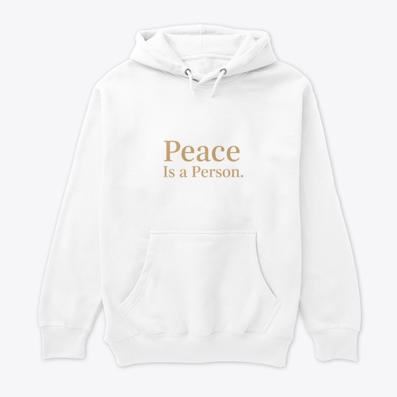 Peace Is a Person Faith Design