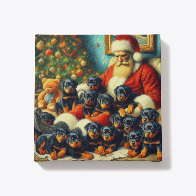 Santa Rottweiler