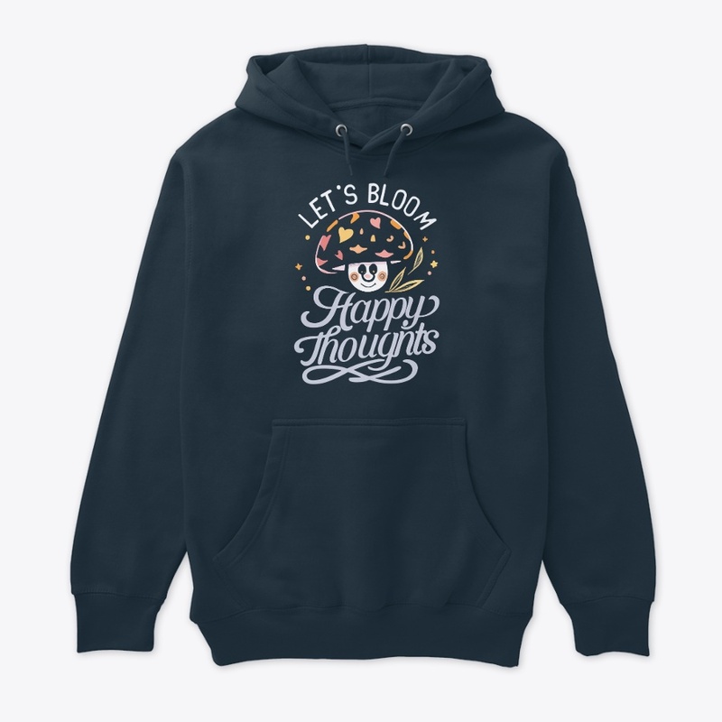 Let's Bloom Happy Thoughts Tee
