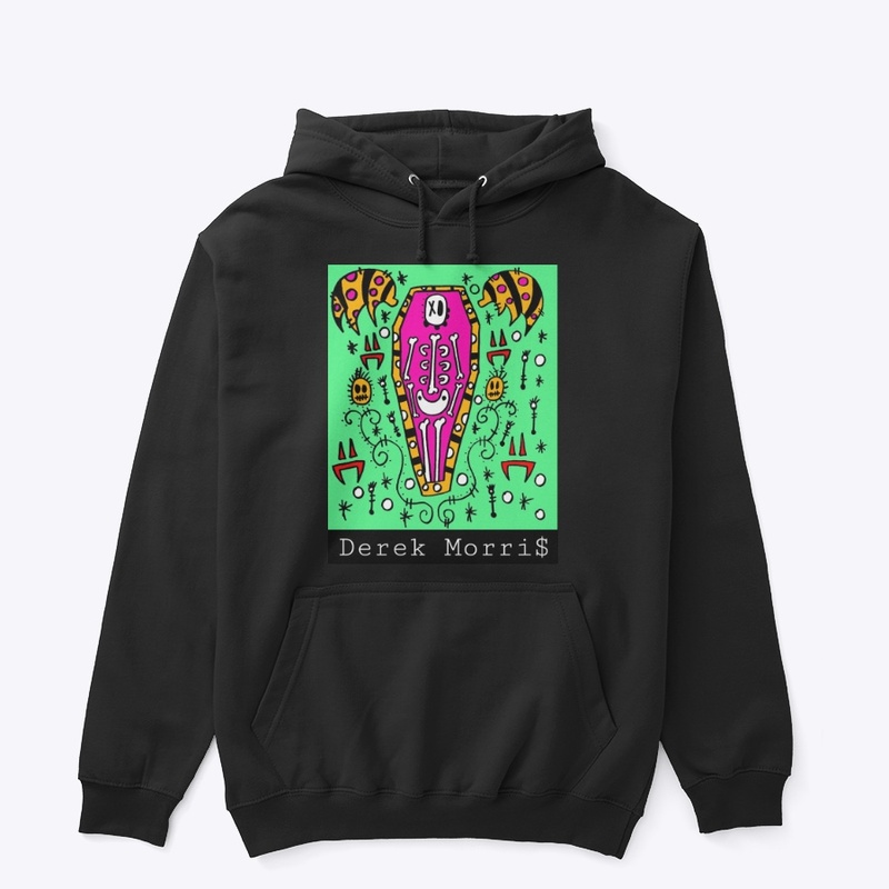 Derek Morri$ skull wings. 