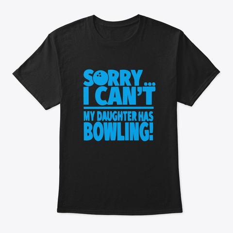 Funny Bowling Shirt For Gift B1vkg Black T-Shirt Front
