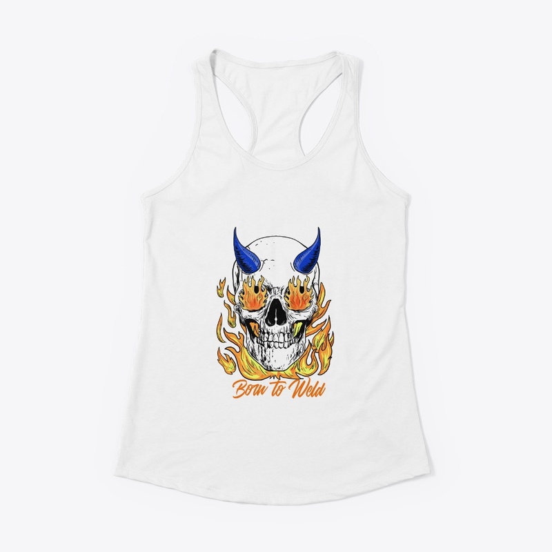 Born to Weld Skull