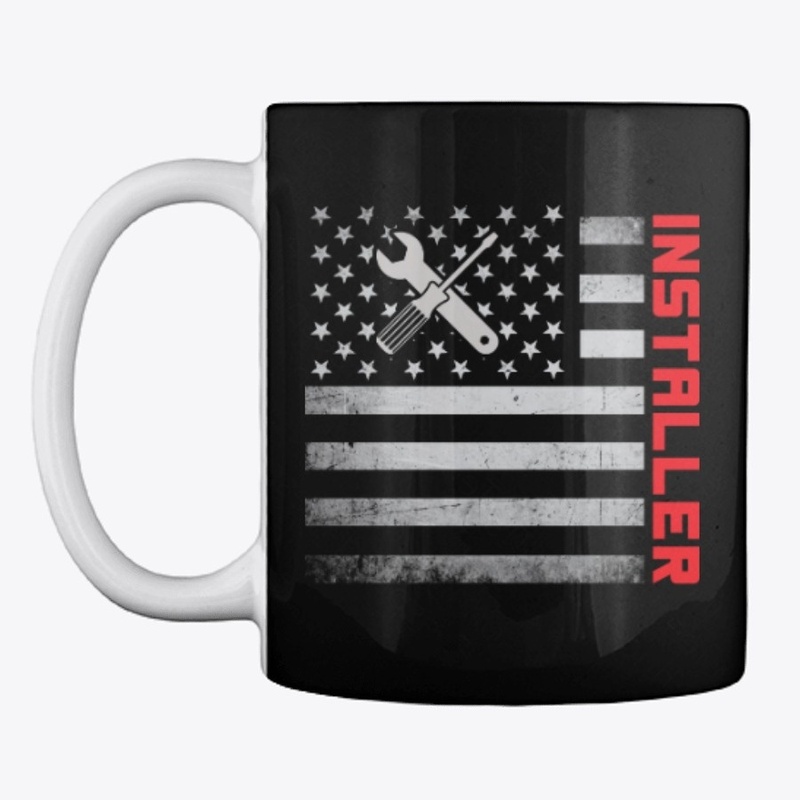 Installer US Flag Mask