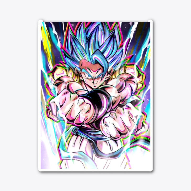 gogeta comic styled products