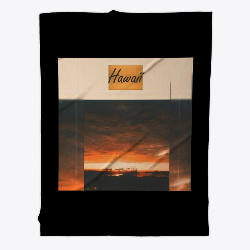 Hawaii Orange Sunset