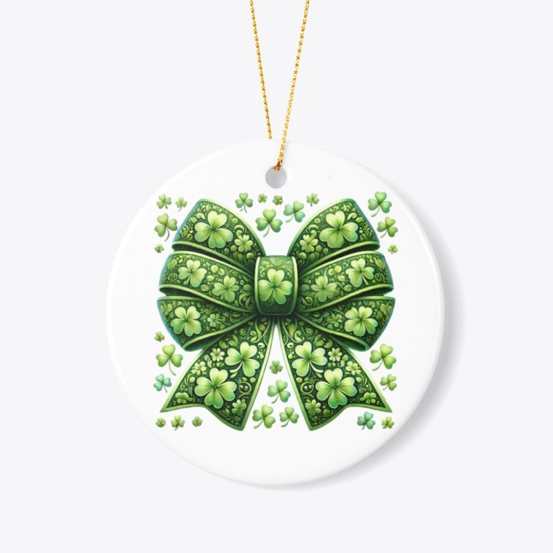 Funny Retro Coquette St. Patrick's Day