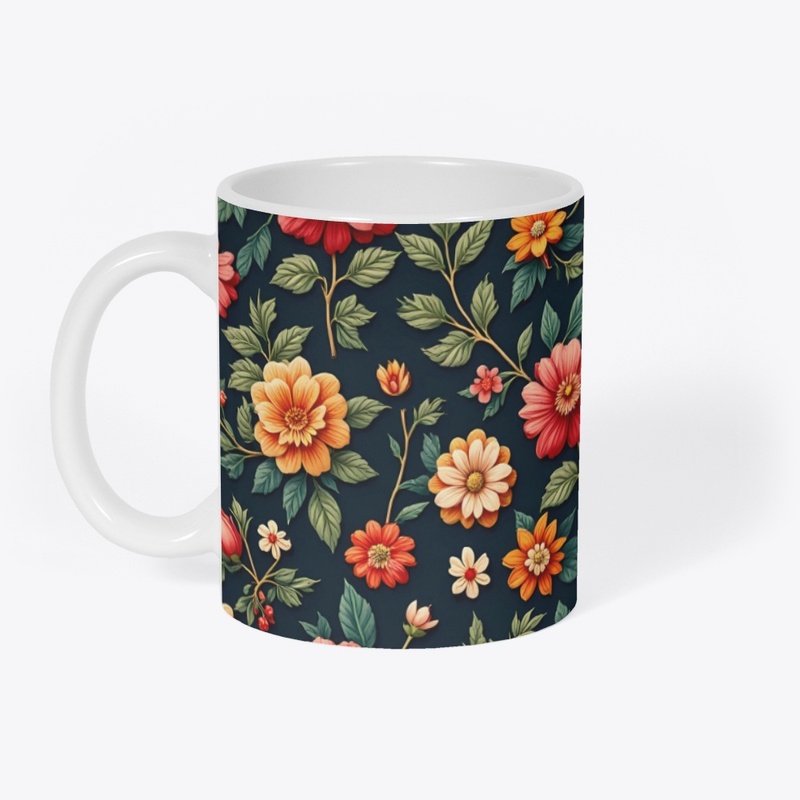 Floral Kitchen Coffee