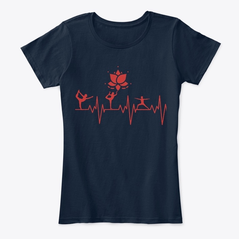 Yoga is my heart - yoga shirt