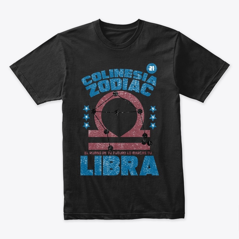 LIBRA COLINESIA ZODIAC CLEAR STARSIGN