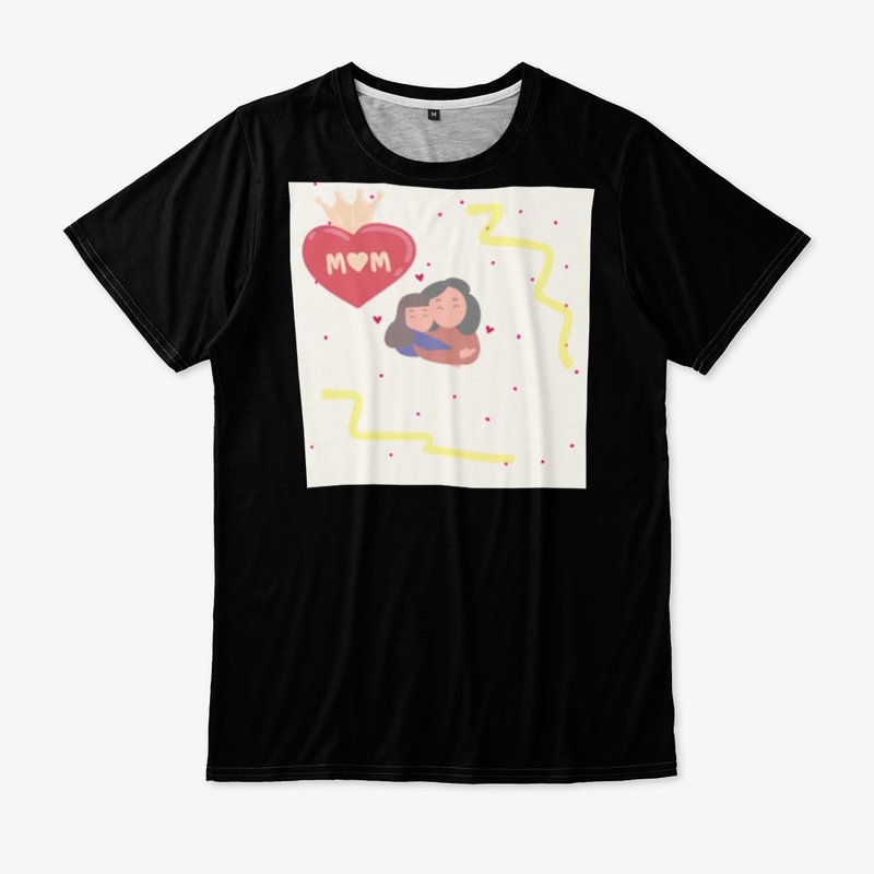  "Heartfelt Love: 'I Love My Mom' Tees