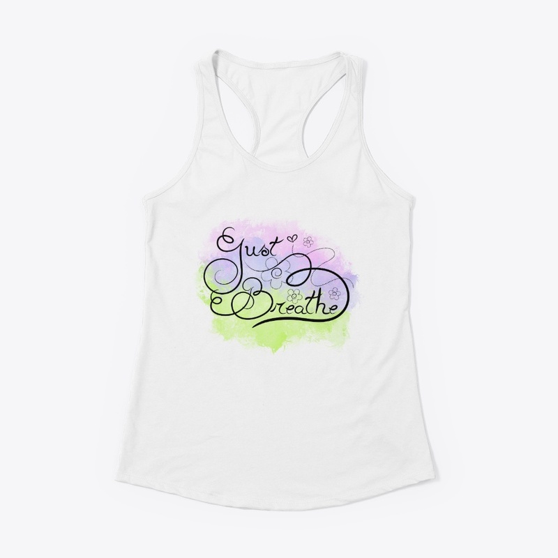 Art Lettering: "Just Breathe"