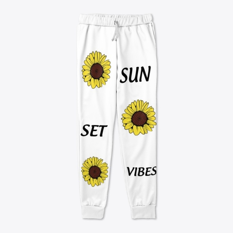 Sun flower-Sunset vibes-sweatpants
