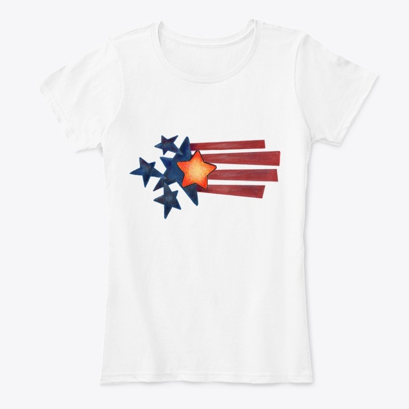 Patriotic American Long Sleeve Tee