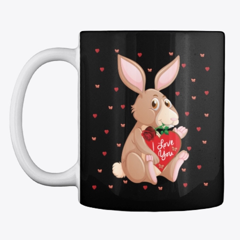 Rabbit T-shirt Valentine's Day Gift