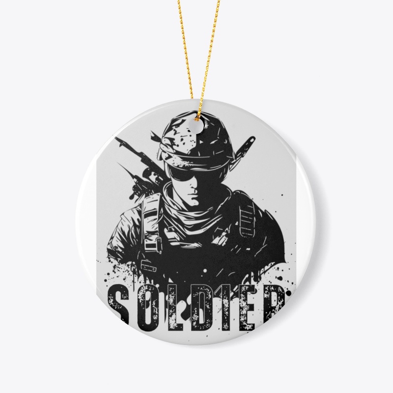 The hoodie is soldiers 