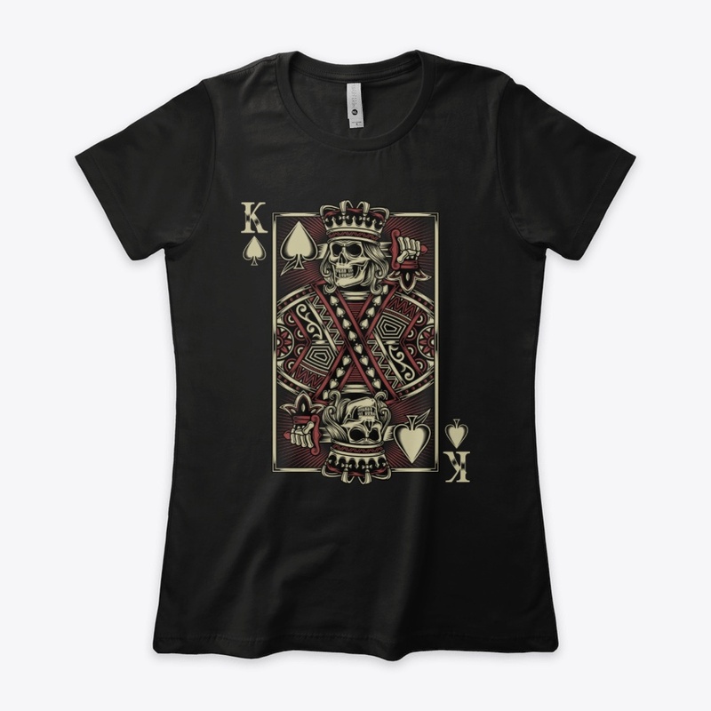 Skull Playing Card