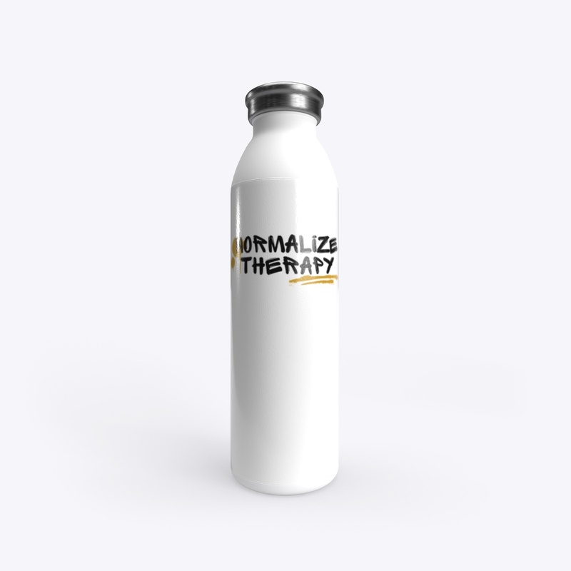 'NORMALIZE THERAPY' Stainless Bottle