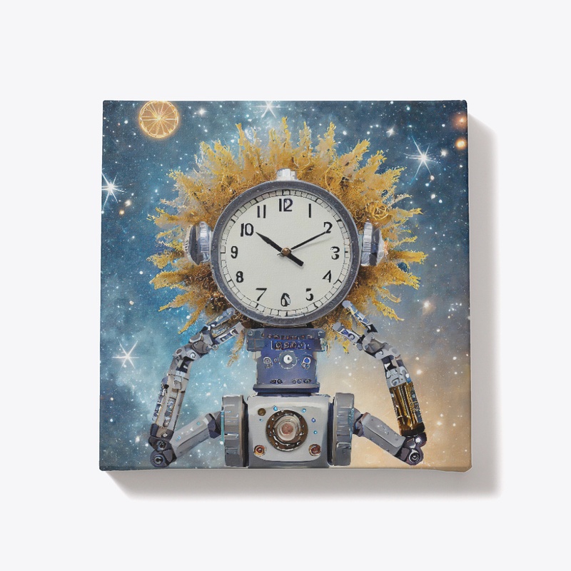 A space clock