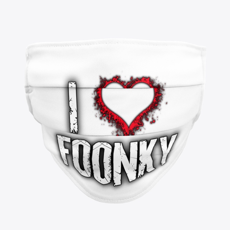 I *heart* Foonky Face Mask