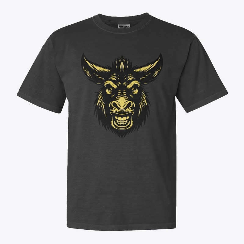 Angry Donkey Head Design
