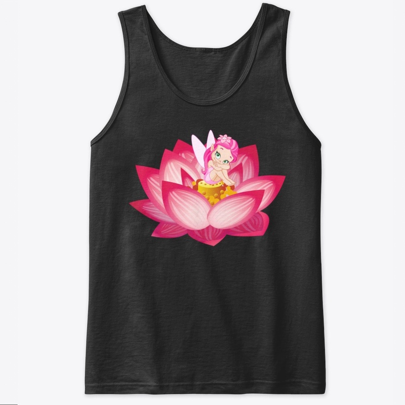 Cute Fairy Water Lily Design