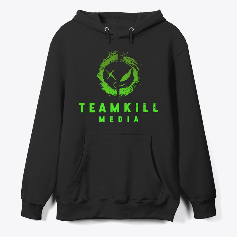 TeamKill Media Green Logo Hoodie