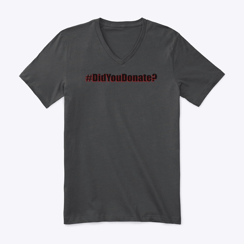 Did You Donate Black Logo