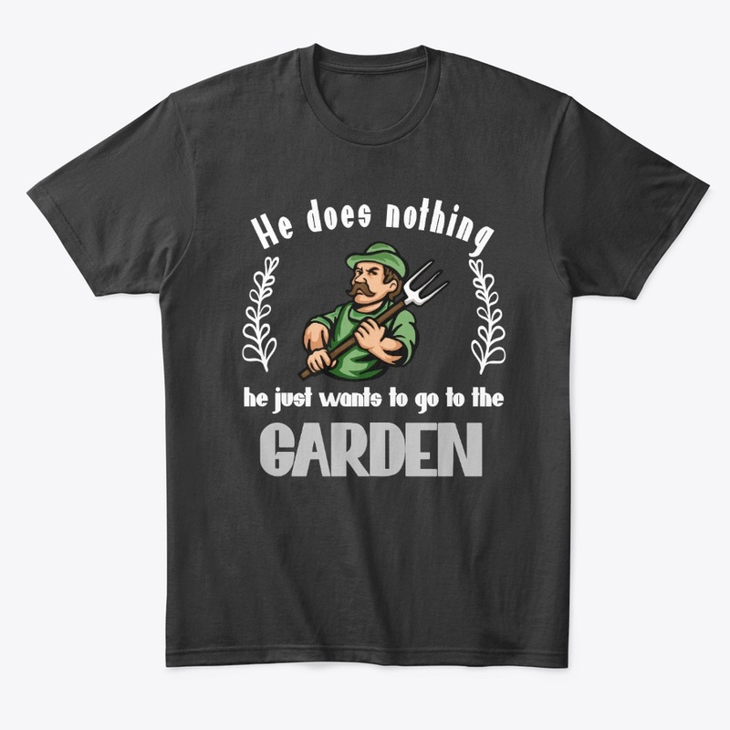 Gardener just wants to go to the garden.