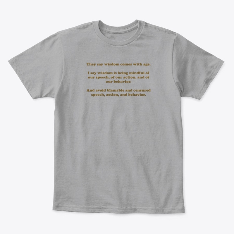 Wisdom is being mindful