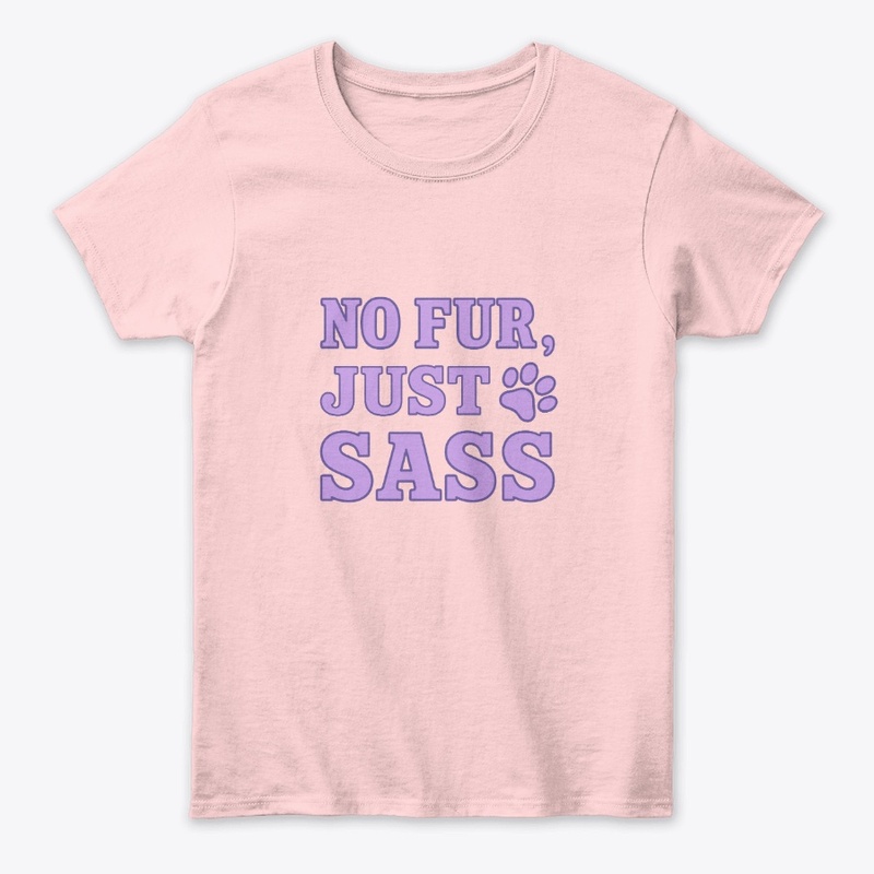 No Fur, Just Sass – Sphynx Cat Quote  