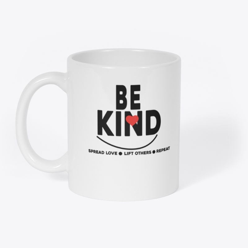 Be Kind Inspirational T-Shirt Spread Tee