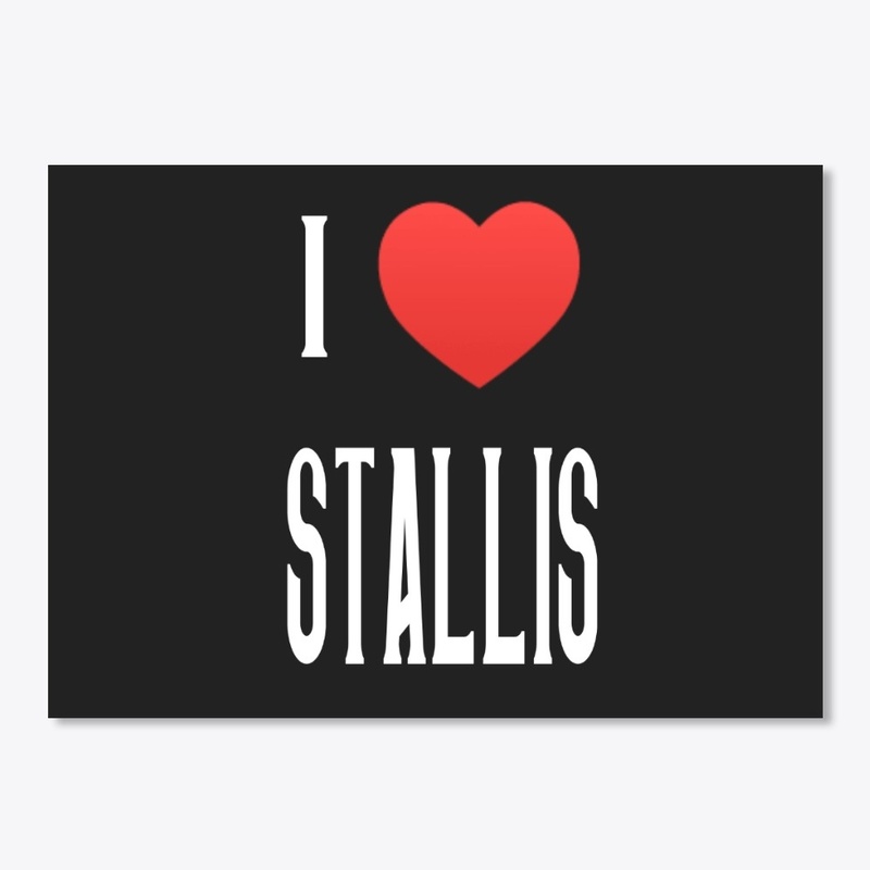 I Heart Stallis (white) West Allis