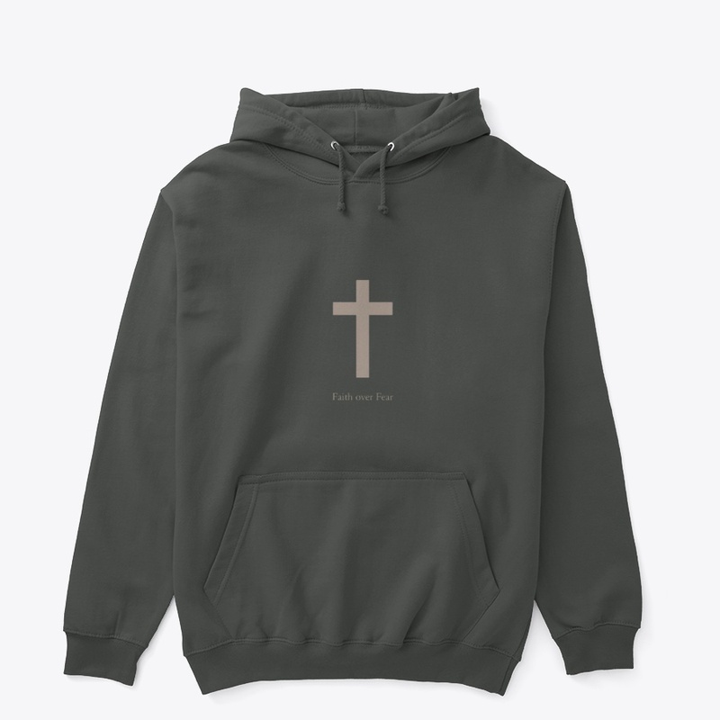 Faith Over Fear – Minimalist art