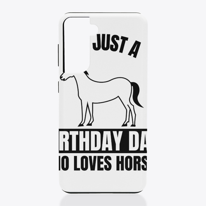 I'm just a birthday dad who loves horses