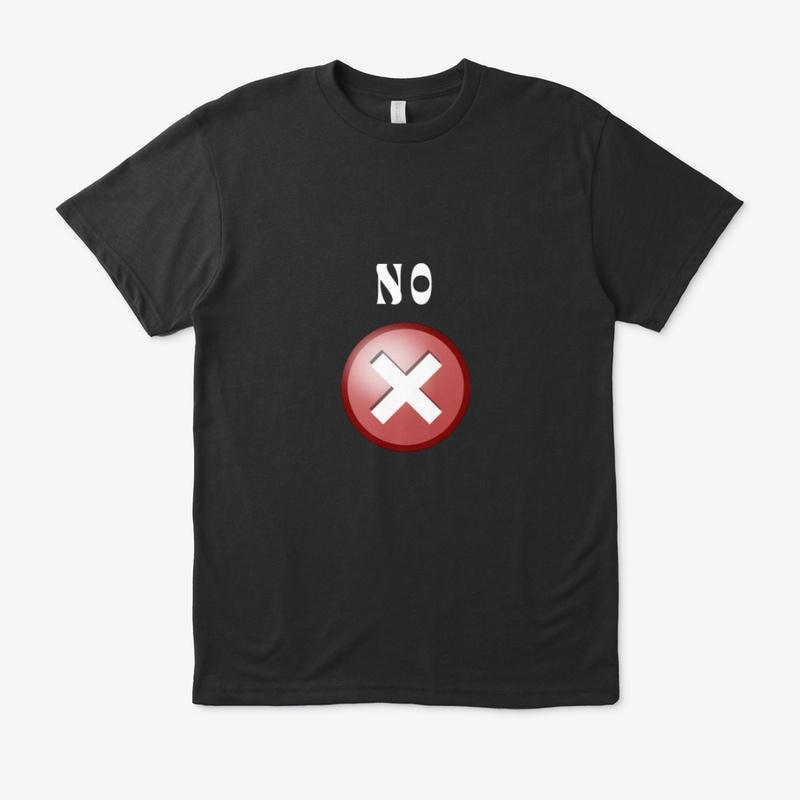 Say NO (White)