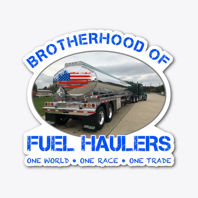 Brotherhood A - Blue Die Cut
