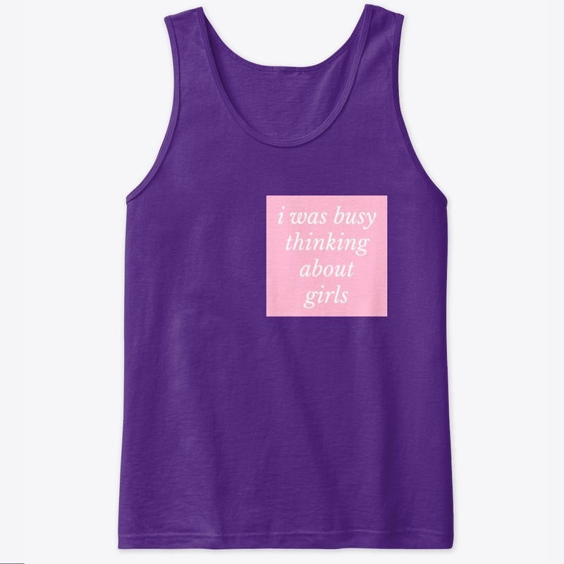 i was busy thinking about girls