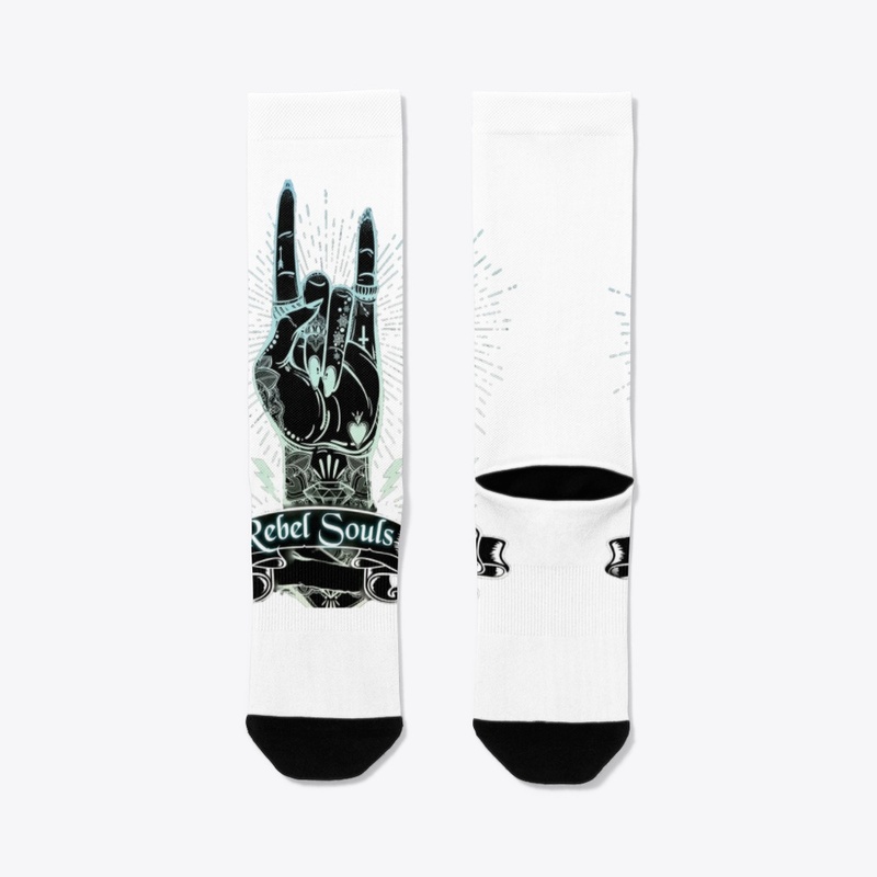 REBEL SOULS Horns & Confetti Blk Design