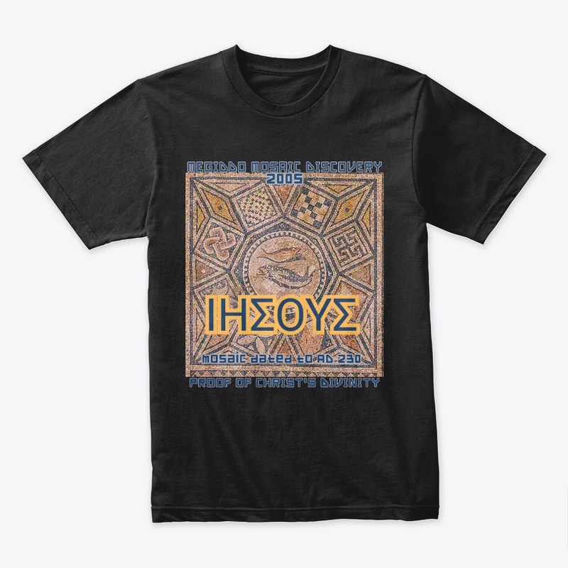 MEGIDDO MOSAIC DISCOVERY SOUVENIR