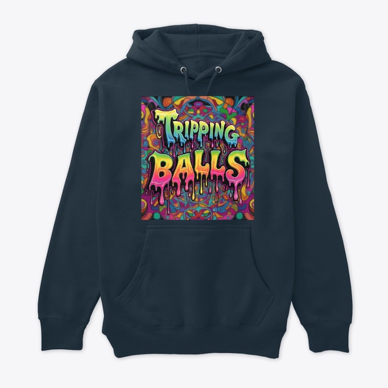 Tripping Balls Color Drip