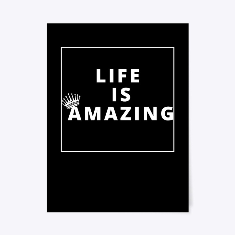 Positive happy Life is amazing