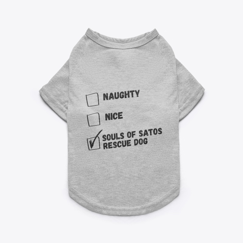 Naughty or Nice Dog Tee