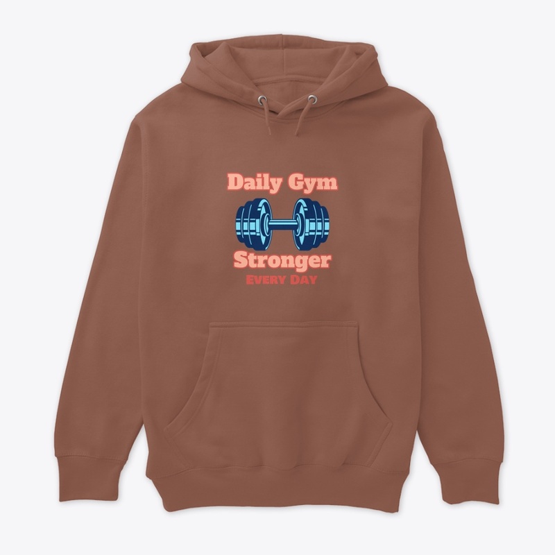 Daily gym stronger every day blue DB