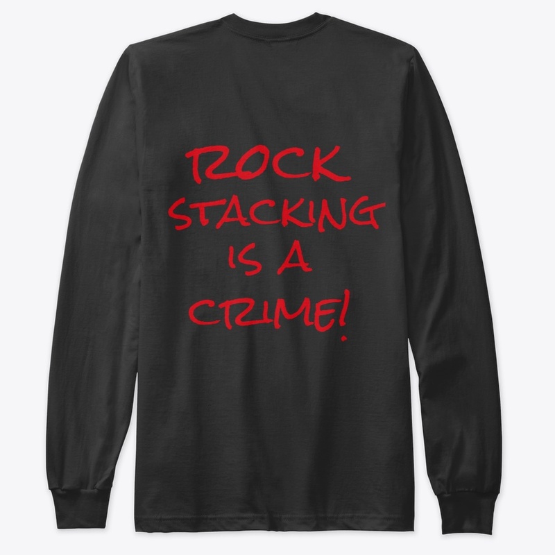 Rock Stacking Is A Crime. 